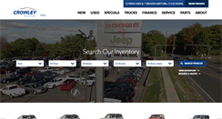Desktop Screenshot of crowley-jeep.com
